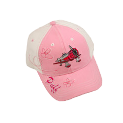 Puff Character on Pink/White Hat